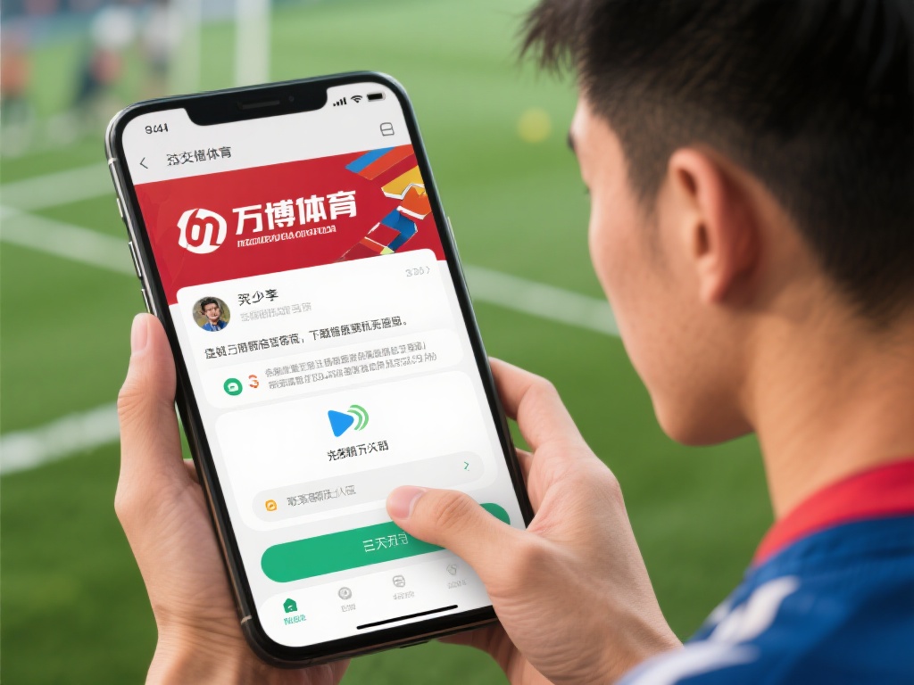 小李是一位体育迷，某天在社交平台看到一个“万博体育