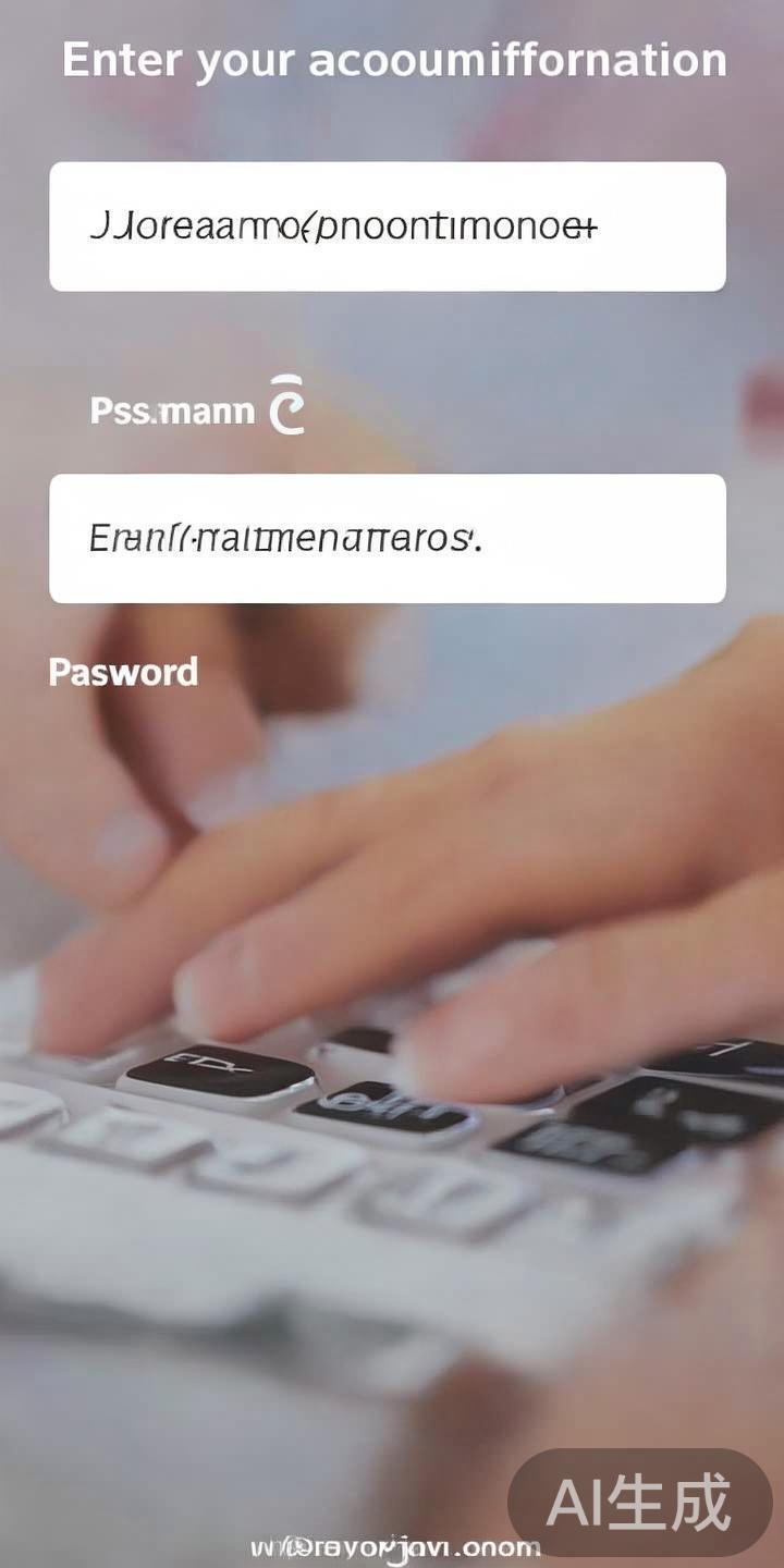 输入账号信息
在登录界面提示的输入框中，输入您的